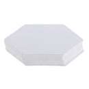 100 Pieces Hexagon Paper Quilting Templates Paper, DIY Patchwork Sewing 79mm