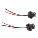2pcs T20 7443 Car Bulb Holder Lamp Socket Adapter LED Side Light Connector