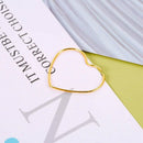 100 Pieces Love Heart Shaped Small Paper Clips Bookmark Clips for Office Sc T2T1