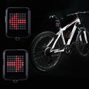 64 LED USB Rechargeable Bike Tail Light Bicycle Safety Cycling Warning Rear Lamp