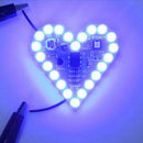 Electronic Heart Shape Breathing Lamp Kit Breathing LED Suite White Productio JR