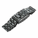 Blue Light Black Metal Strap Lava Style Digital LED Watch Boy I7W2