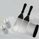 1X(Oven Accessories, Restaurant Grade, 2 Scrapers, 1 Chopper Scraper, 2 Bot