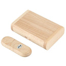 Wooden USB 2.0 Drive Memory Flash Stick Pen Storage U Disk with Wood Case C D5G7