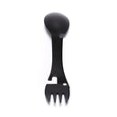 multifunctional camping cookware spoon fork bottle opener outdoor survival tool!