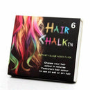 New 6 pcs Painting Non-toxic Temporary Diy Hair Chalk Dye Soft Pastels Salo H1J4