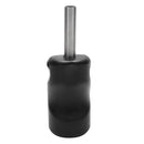 Plastic Steel Tattoo Machine Supply Handle Grips Tube With Back Stem Black