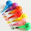 Sugar-Coated Crayon Cartoon  Graffiti Pen Student Stationery Gift CXf