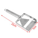1x Stainless steel bee hive uncapping honey fork scraper shovel beekeeping to Gw