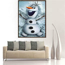 Snowman 5D DIY Diamond Painting Embroidery Craft Needlework Home Decor Gift