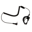 Black 2.5mm G-Hook Interphone Earpiece Earphone Walkie Talkie Single Ear He