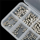 200pcs Stainless Steel Allen Head Socket Hex Set Grub Screw Assortment Kit N â„–[