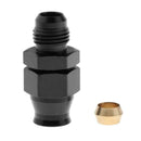 2 Pcs 6AN AN-6 Male to 5/16" 8mm Fuel Hose Line Tube Straight Fitting Adapters