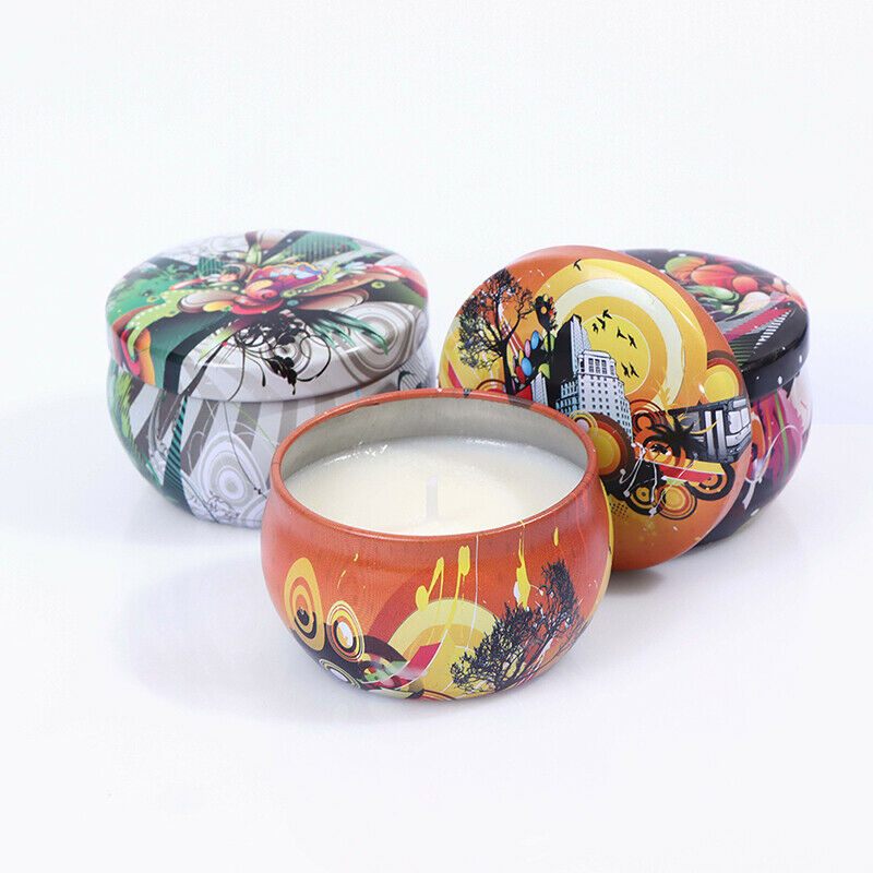 8Pcs Soy Wax Scented Candles Fragrance Candles Home Wedding Birthday Party S Ew