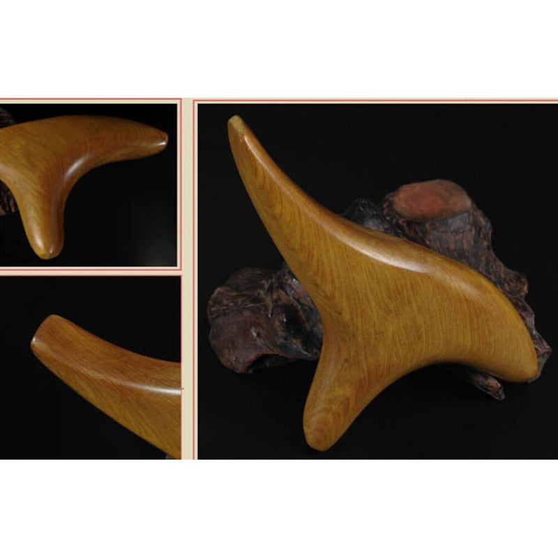 Body Trigeminal Massage Wood Massager Reflexology Wooden SPA Tool `US