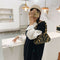 Animal Pattern Underarm Bag Women Mini Plush Shoulder Handbags Purse (5)
