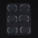 2pcs/Pack 6 Packs Snare Drum Mute Transparent Pad Instrument Accessory A