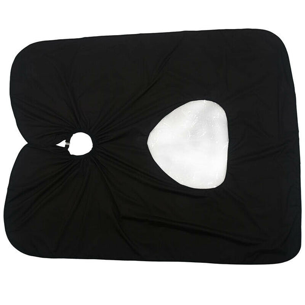 1x Hair Cutting Cape Hairdresser Barber Gown Stylist Apron Phone View Windo Q6E2