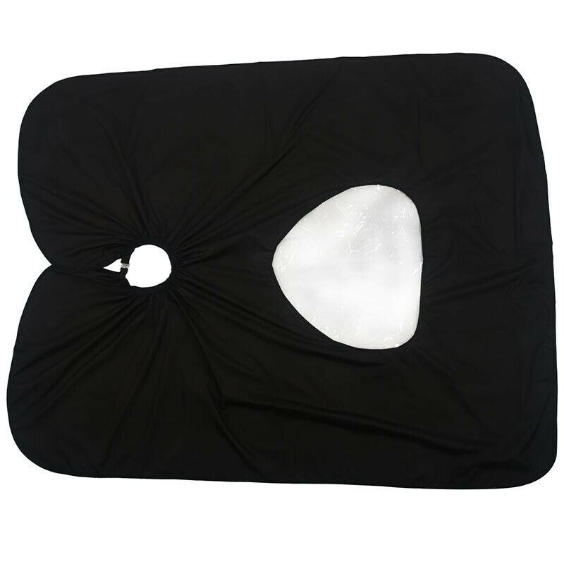 1x Hair Cutting Cape Hairdresser Barber Gown Stylist Apron Phone View Windo Q6E2