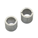 4-pack 22mm Handlebars to 25mm Bar Mounts Risers Clamps Conversion Shims