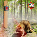 1PCS Outdoor Solar Mole Repellent Infrared Pest Control Garden Mouse Repeller