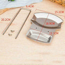 2in1 Multi-function Stainless Steel Kitchen Utensil Cover Holder Rack Pot H X7H9