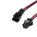 10Pairs JST SM Jack  2Pins Male to Female Wire Connector For LED Strip Light