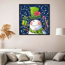 Snowman Diamond Painting 5D DIY Full Round Drill Xmas Pictures (B2095)
