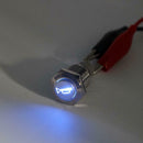 Car RV Boat Bell Horn 12V Auto Reset Blue LED Push Button Momentary Switch