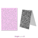 1pc Jingling Bell Plastic Embossing Folder Template For Scrapbooking DIY