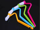 Sanitary S-type Toilet Brush Curved Bent Handle Cleaning Scrubber Nice  OZ