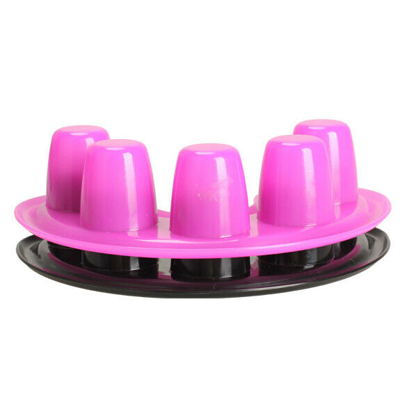 2x Manicure Bowl Soak Finger Acrylic Tip Nail Soaker Treatment Remover Tool