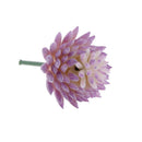 Artificial Grass Lotus Succulent Plant Aloe Flower Arrangement Decor Purple