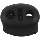 10 pieces of plastic, 8.5 x 6.5 mm, rope cord stopper ends plug snap hook b