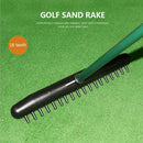 Solid Golf Rake Head Sand Course Bunker Garden Leaves Rake Head Only Club Care