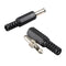 50 Pcs 5.5x2.1mm Male Solder DC Power Barrel Tip Plug Jack Straight Connect N5W8