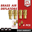 4X Tyre Deflator Brass Air Deflator 6-30 PSI Tire Valve Automatic Core Tool Z7A0