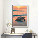 5D DIY Full Drill Diamond Painting Cross Stitch Kit (Sandy Beach-k526)