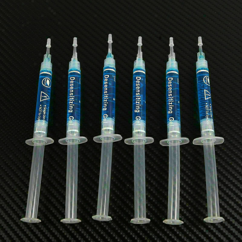 6 Syringes of Remineralization Gel for TEETH WHITENING Less Sensitivity  Ne W5T5