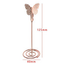 10Pcs Cool Wedding Place Card Holder Romantic Butterfly Shape Photo Clip Ta W7L6