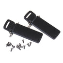 2x Walkie Talkie Spare Part Back Belt Clip For Baofeng UV-5R 2-way Radio UV5R M&