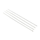 30X Beading Needles Threading Cord Tool DIY Jewelry Stainless Steel 0.6*120mm`US