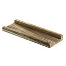 2pcs Rustic Wood Floating Shelves Farmhouse Wall Shelves for Bathroom Office