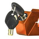 Universal Aluminum Motorcycle Handlebar Lock Anti-theft Security