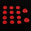 14x Thumbstick Thumb Stick Replacement for PS4 XBOX One Controller Red