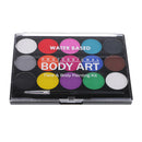 15 Colours Make Up Face Paints Palette Body Painting Art Fancy Painting Kit