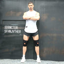 1pc Elastic Knee Support Adjustable Silicone Sports Training Safety Kneepad