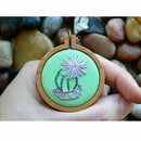 10 Sets Mini Embroidery Hoop Ring Wooden Cross Stitch Frame For Hand Crafts DIY