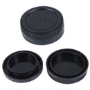 Body+Rear Lens Cap Cover Protective Case For Olympus M4/3 Camera Accessory B&X
