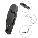 T006-2 Black Plastic Snap Release Clip Outrigger Downrigger Power Grip Fishing